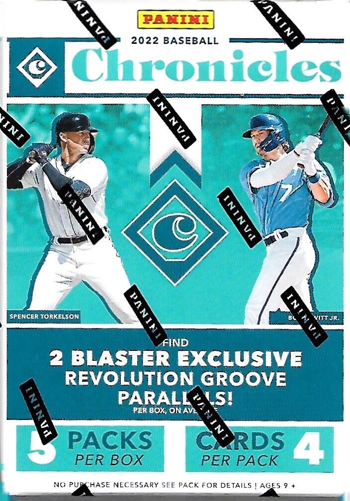 2022 Panini Chronicles Baseball Blaster 20 cards