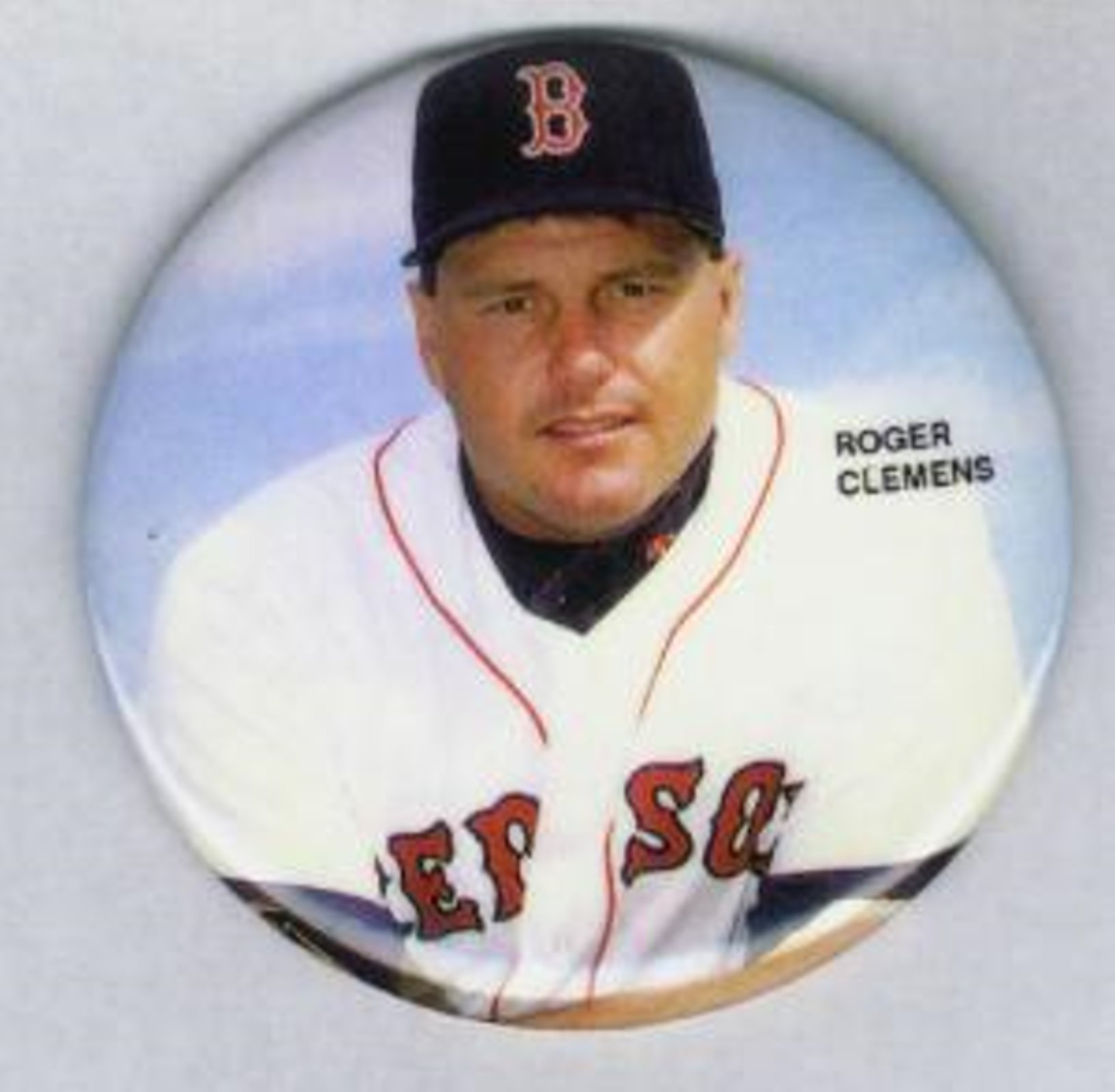 Roger Clemens Picture Pin 3 inch